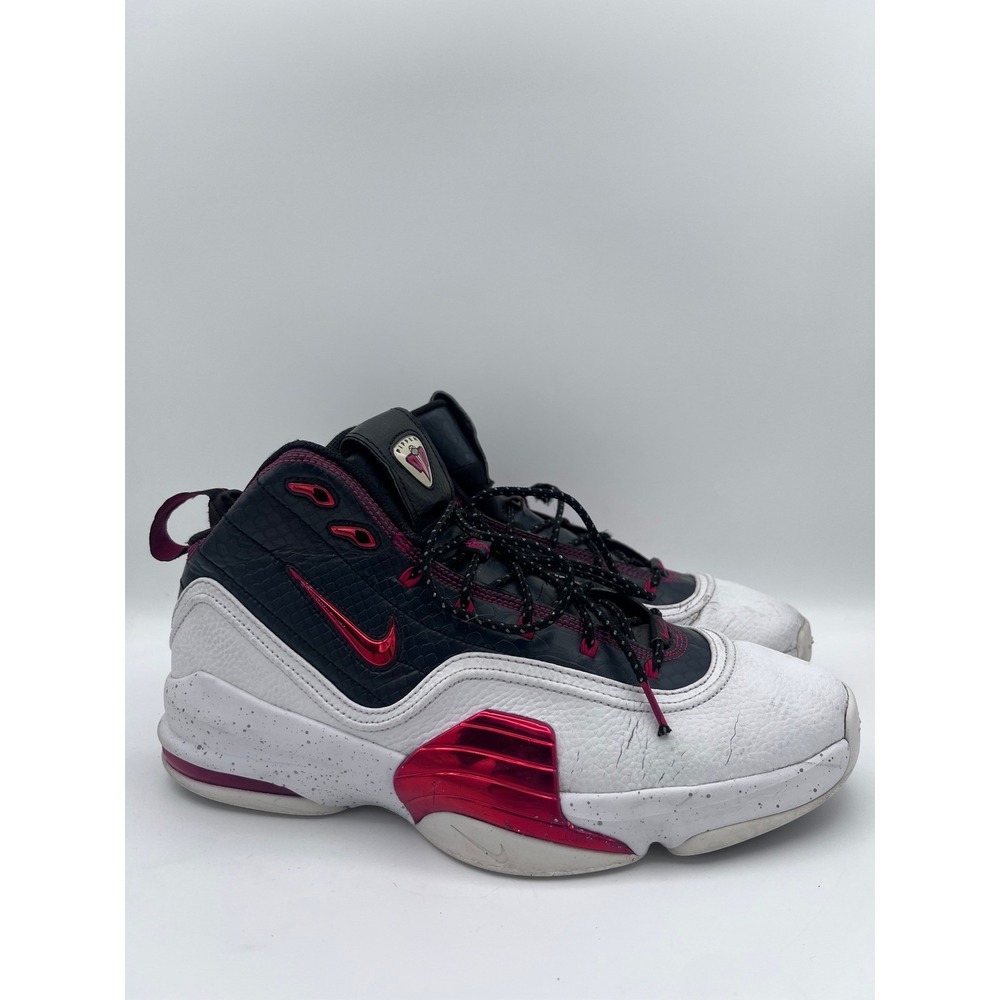 Nike Air Pippen 6 White Black University Red Basketball Shoes 705065-100 Mens 11